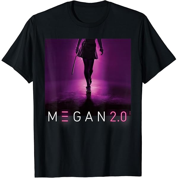 Amazon | ミーガン 2.0 Face of Fear Tシャツ | Tシャツ・カットソー 通販